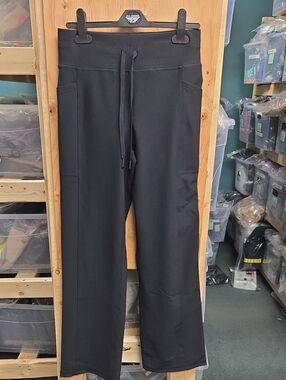 32 Degrees Size S Black High Rise Active Flare Yoga Pant